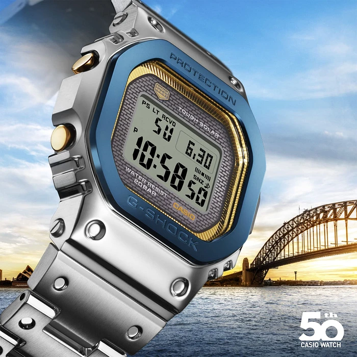 Casio G Shock GMW B5000SS 2 Sky and Sea 50TH ANNIVERSARY