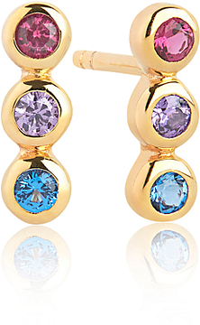 Sif Jakobs SARDINIEN TRE PICCOLO EARRINGS SJ-E2640-XCZ-YG