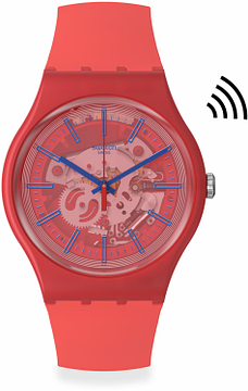 Swatch Redder Than Red Pay! SO29R107-5300