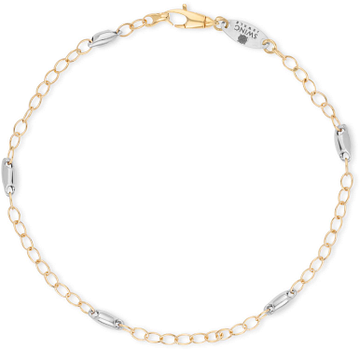 SWING JEWELS NOUVEAU 14 CT BICOLOR GOLD BRACELET BRRR 154B