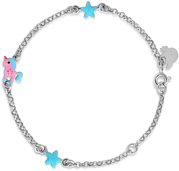 Lapetra LPAR0008 - Armband - Eenhoorn - 925 sterling zilver