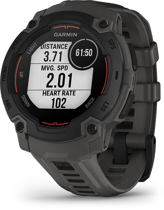 Garmin Instinct E, 45 mm, Black Bezel with Charcoal Band 010-02933-00 Garmin Instinct E, 45 mm, Black Bezel with Charcoal Band 010-02933-00