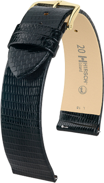 HIRSCH LIZARD M BLACK Gold