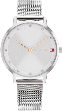 Tommy Hilfiger TH1782665 Horloge Dames Zilverkleurig 34mm