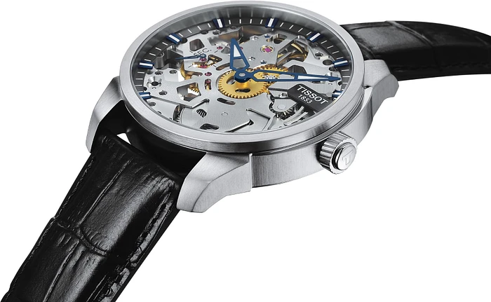Tissot T-Complication Squelette Mechanical T0704051641100 Tissot T-Complication Squelette Mechanical T0704051641100