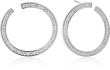 Sif Jakobs VALIANO CIRCOLO GRANDE EARRINGS SJ-E1056-CZ