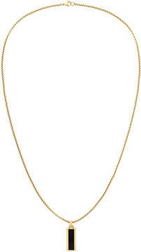 Tommy Hilfiger TJ2790541 Ketting Heren Staal Onix 60cm