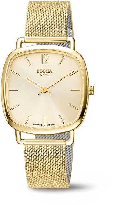 Boccia Titanium 3334-07 Unisex Horloge 33mm Boccia Titanium 3334-07 Unisex Horloge 33mm