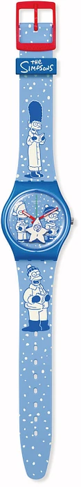 Swatch SO28Z126 THE SIMPSONS COLLECTION TIDINGS OF JOY Swatch SO28Z126 THE SIMPSONS COLLECTION TIDINGS OF JOY