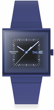 Swatch SQUARELY BLACKLIGHT SO34N700