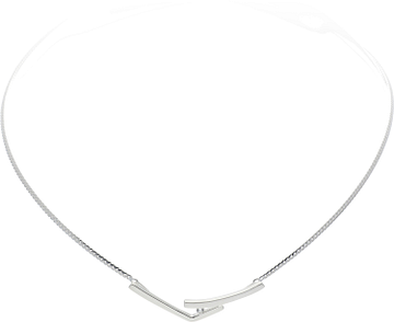 Silver Lining Choker Tussenstuk Mat/Glans CZ 925 103.0715.45