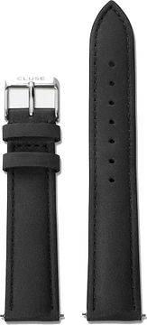 Cluse CLS010 La Bohème Black/Zilverkleurig Color Horlogeband 18mm