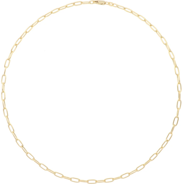 Glow SCHAKELCOLLIER - ZILVER - GP - 45CM - 102.8105.45