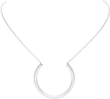 Silver Lining Collier met open cirkel 925 102.1168.48