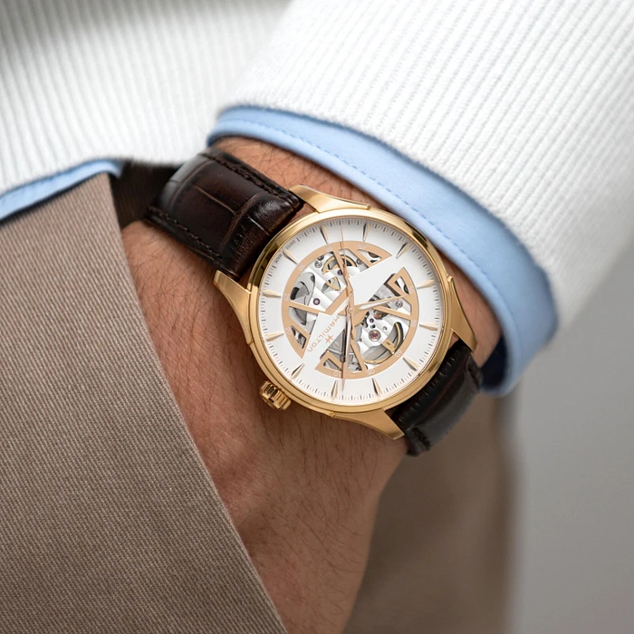 Hamilton JAZZMASTER SKELETON AUTO H42505510 Hamilton JAZZMASTER SKELETON AUTO H42505510