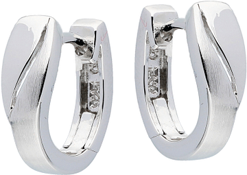 Silver Lining Klapoorringen Fantasie CZ Zilver 107.6300.00