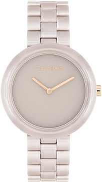 Calvin Klein Pure cera beige 34mm CK25100073