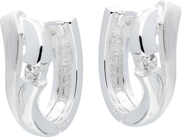 Silver Lining Klapoorringen Fantasies CZ Zilver Rd 107.5927.00