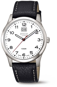 Boccia Titanium 3580-05 Heren Horloge 42mm