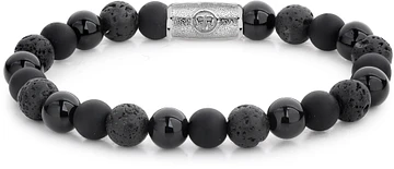 Rebel & Rose Stones Only Black Rocks - 8mm RR-80041-S