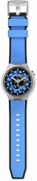 Swatch BIG BOLD IRONY LACQUERED BLUE DAZE SB07S106