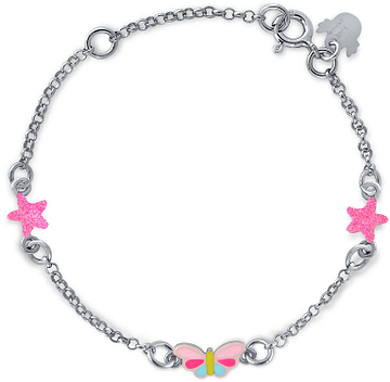 Lapetra LPAR0060 - Armband - Vlinder - 925 sterling zilver