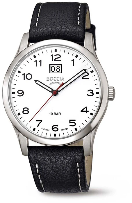 Boccia Titanium 3580-05 Heren Horloge 42mm Boccia Titanium 3580-05 Heren Horloge 42mm