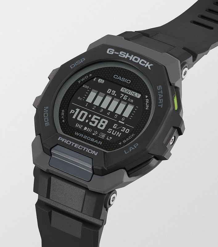【CASIO G-SHOCK GBD-300 1JF 】 Casio G-Shock G-Squad GBD-300-1JF | Sakurawatches.com