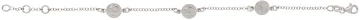 Zilverkleurig Lining Armband 3 Muntjes Zilver Rd+ 104.0216.19