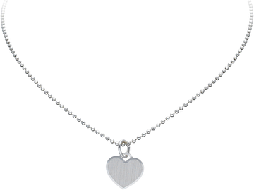 Silver Lining Collier met plaatje Hart 13mm 925! 102.1146.45