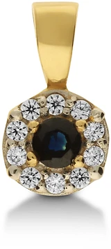 Glow Sapphire Pendant 14k Gold 220.1034.00