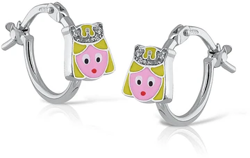 Lapetra LPOR0115 - Oorringen - Prinses - 925 sterling zilver