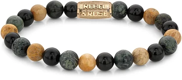 REBEL & ROSE Stones Only Autumn Storm Gold - 8mm RR-80091-G