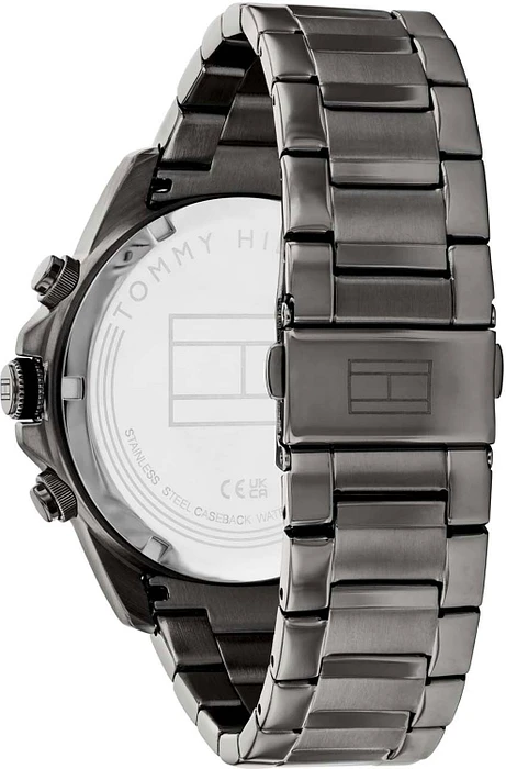 Tommy Hilfiger TH1792061 Horloge Heren Grijs 46mm Tommy Hilfiger TH1792061 Horloge Heren Grijs 46mm