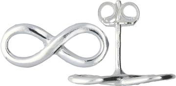 Silver Lining Oorknopjes Infinity Zilver 106.1063.00