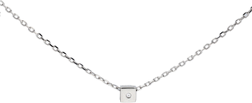 Silver Lining Collier vierkant minimal 925 rod!* 102.2022.42