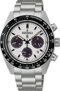 Seiko Land SSC961P1 Prospex Speedtimer &lsquo;Youngtimer&rsquo; Monochrome 