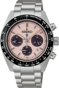 Seiko Land SSC963P1 Prospex Speedtimer &lsquo;Youngtimer&rsquo; Pale pink 
