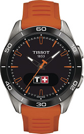 Tissot T-Touch スマートウォッチ オレンジ TISSOT T-TOUCH CONNECT SPORT T153.420.47.051.02