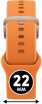 Ice Watch Smart 022556 PERSIMMON ORANGE - ROSE  22mm Band