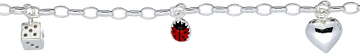 Lilly Kinderbedelarmband Hart 925 104.0082.16