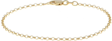 Glow SCHAKELARMBAND - ZILVER - 925 GP - 18CM - 104.8109.18
