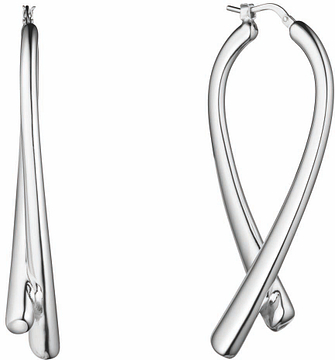 Glow Oorringen XL Chunky Chic - Kruis 107.0677.00