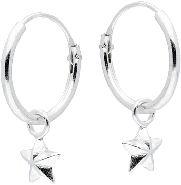 Lilly Kinderoorr. Ster 1.2x12mm 925 107.0023.00