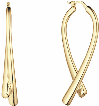 Glow Oorringen XL Chunky Chic - Kruis 107.8677.00