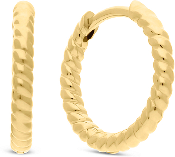 Glow KLAPOORRINGEN 10MM - ZILVER - RD - GP - 1,8GR 107.8001.10