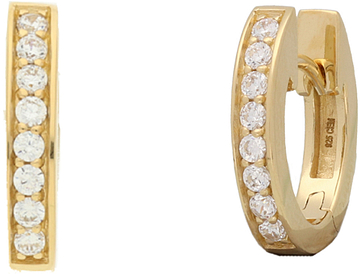 Glow KLAPOORRINGEN - ZILVER - RD - GP - 3,4GR - CZ 107.8011.00