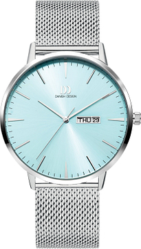 Danish Design Tidløs Akilia Day/Date Husky Blue Mesh IQ69Q1267