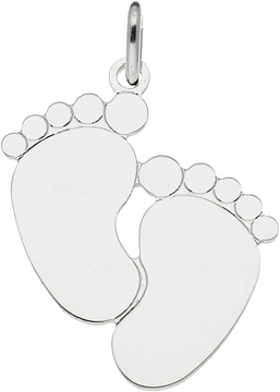  Lining Graveerplaatje Babyvoet 21x25mm  142.0114.00