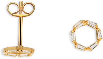 Glow Ooknop Circle CZ Baguette 585 206.1403.00